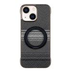 Custodia magnetica per telefono senza cornice in Kevlar galvanizzato con rotazione a 360 gradi., For iPhone 13 Pro Max, For iPhone 13 Pro, For iPhone 13