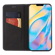 GEBEI PU+TPU Custodia protettiva a ribaltamento orizzontale con supporto e slot per schede, For iPhone 12 / 12 Pro, For iPhone 12 Pro Max