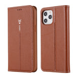Custodia portafoglio PU+TPU con supporto per iPhone 12 Pro Max