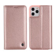 GEBEI PU+TPU Custodia protettiva a ribaltamento orizzontale con supporto e slot per schede, For iPhone 12 mini, For iPhone 12 / 12 Pro, For iPhone 12 Pro Max