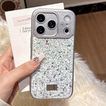 Custodia per telefono in PC con paillettes a forma di diamante e stelle., For iPhone 17 Pro Max, For iPhone 17 Pro, For iPhone 17, For iPhone 16 Pro Max