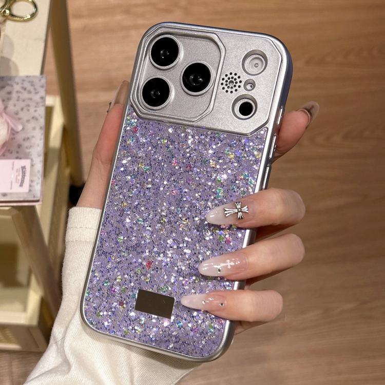 Custodia per telefono in PC con paillettes a forma di diamante e stelle., For iPhone 17 Pro Max, For iPhone 17 Pro, For iPhone 17, For iPhone 16 Pro Max