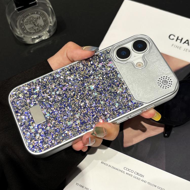 Custodia per telefono in PC con paillettes a forma di diamante e stelle., For iPhone 17 Pro Max, For iPhone 17 Pro, For iPhone 17, For iPhone 16 Pro Max