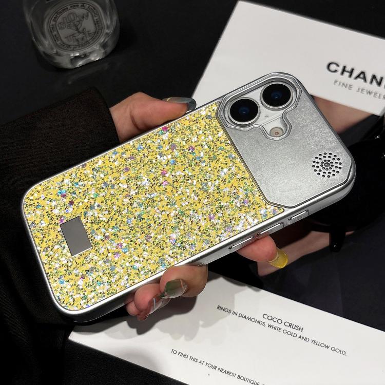 Custodia per telefono in PC con paillettes a forma di diamante e stelle., For iPhone 17 Pro Max, For iPhone 17 Pro, For iPhone 17, For iPhone 16 Pro Max