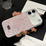 Custodia per telefono in PC con paillettes a forma di diamante e stelle., For iPhone 17 Pro Max, For iPhone 17 Pro, For iPhone 17, For iPhone 16 Pro Max