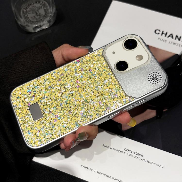 Custodia per telefono in PC con paillettes a forma di diamante e stelle., For iPhone 15 Pro, For iPhone 15 Plus / 14 Plus, For iPhone 15, For iPhone 14 / 13