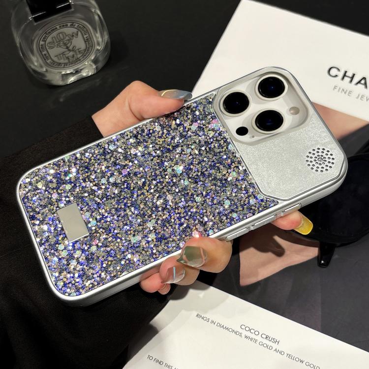 Custodia per telefono in PC con paillettes a forma di diamante e stelle., For iPhone 14 Pro, For iPhone 14 Pro Max