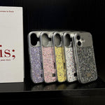 Custodia per telefono in PC con paillettes a forma di diamante e stelle., For iPhone 14 Pro, For iPhone 14 Pro Max