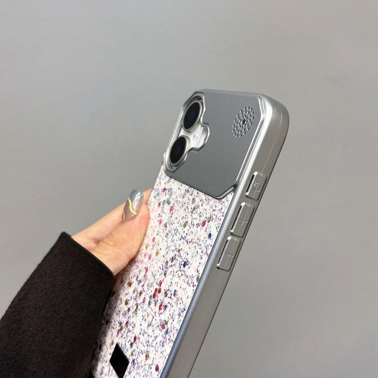 Custodia per telefono in PC con paillettes a forma di diamante e stelle., For iPhone 16 Pro, For iPhone 16 Plus, For iPhone 16, For iPhone 15 Pro Max