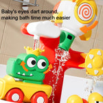 Set di giocattoli interattivi a forma di paperella per il bagnetto del bambino, ideale per giocare con l'acqua e fare la doccia., Battery, Rechargeable, Manual Version without Sprinkler