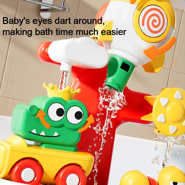 Set di giocattoli interattivi a forma di paperella per il bagnetto del bambino, ideale per giocare con l'acqua e fare la doccia., Battery, Rechargeable, Manual Version without Sprinkler