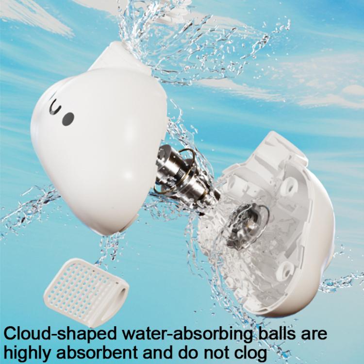 Set di giocattoli interattivi a forma di paperella per il bagnetto del bambino, ideale per giocare con l'acqua e fare la doccia., Battery, Rechargeable, Manual Version without Sprinkler