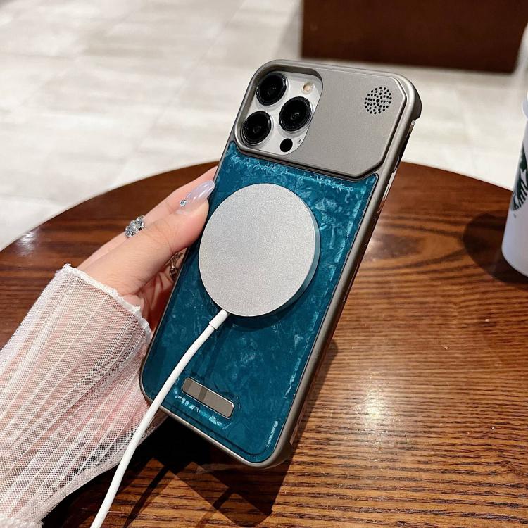 Custodia per telefono magnetica con texture effetto pelle 3D illusoria a colori., For iPhone 12 Pro