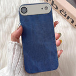 Custodia per telefono antiurto in TPU con motivo denim., For iPhone 17 Pro Max, For iPhone 17 Pro, For iPhone 17, For iPhone Air, For iPhone 16 Pro Max, For iPhone 16 Pro