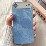 Custodia per telefono antiurto in TPU con motivo denim., For iPhone 17 Pro Max, For iPhone 17 Pro, For iPhone 17, For iPhone Air, For iPhone 16 Pro Max, For iPhone 16 Pro