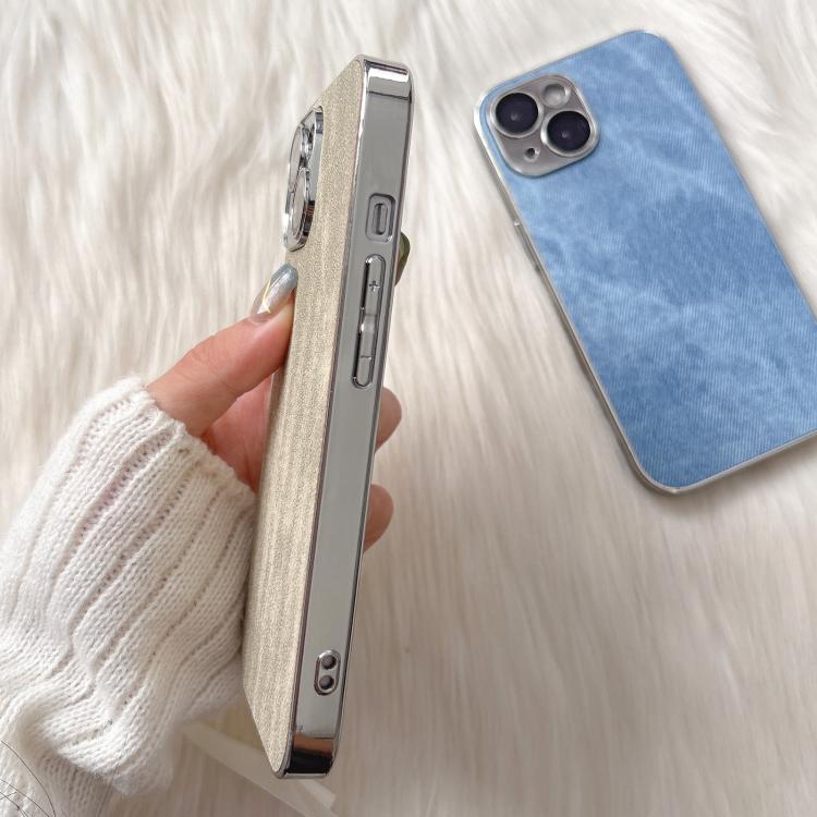 Custodia per telefono antiurto in TPU con motivo denim., For iPhone 14 Plus, For iPhone 13 / 14, For iPhone 14 Pro, For iPhone 14 Pro Max