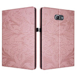 Custodia per tablet in ecopelle con motivo floreale in rilievo, For Galaxy Tab A 10.1 2016