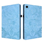 Custodia per tablet in ecopelle con motivo floreale in rilievo, For Galaxy Tab A9+, For Galaxy Tab A9, For Galaxy Tab A7 Lite 8.4 inch, For Galaxy Tab A 10.1 2019