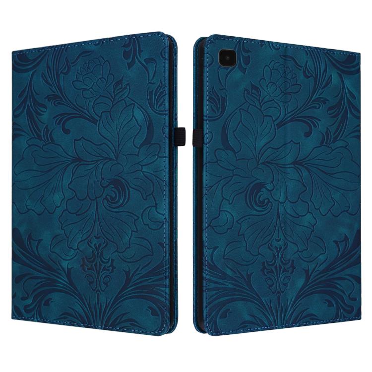 Custodia per tablet in ecopelle con motivo floreale in rilievo, For Galaxy Tab A9+, For Galaxy Tab A9, For Galaxy Tab A7 Lite 8.4 inch, For Galaxy Tab A 10.1 2019