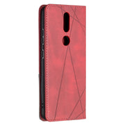 Custodia in pelle magnetica a rotazione orizzontale con struttura a rombo con supporto e slot per schede, For Nokia 2.4, For Nokia 3.4, For Xiaomi Mi 10T / 10 Pro 5G, For Xiaomi Mi 10T Lite 5G