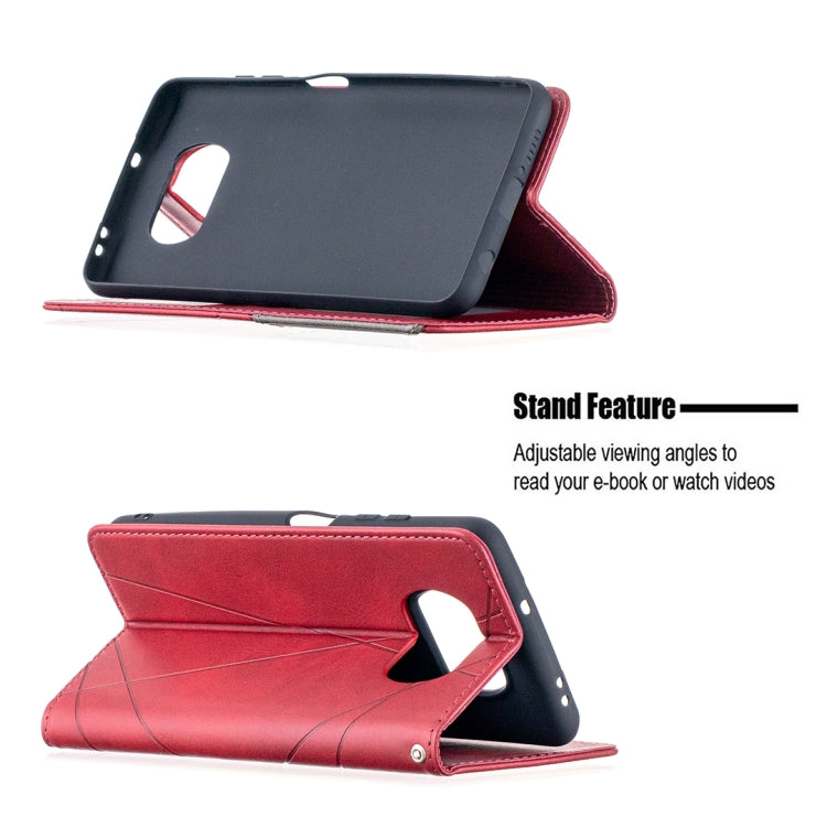 Custodia portafoglio in pelle con rotazione per Xiaomi Poco X3