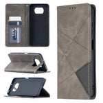 Custodia portafoglio in pelle con rotazione per Xiaomi Poco X3