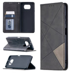 Custodia portafoglio in pelle con rotazione per Xiaomi Poco X3