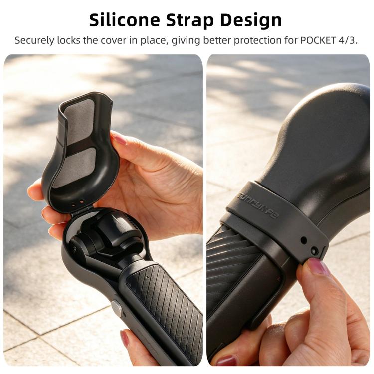 Sunnylife Cover protettiva per gimbal a forma di lampadina colorata, custodia protettiva per schermo della fotocamera, For DJI Osmo Pocket 4 / 3