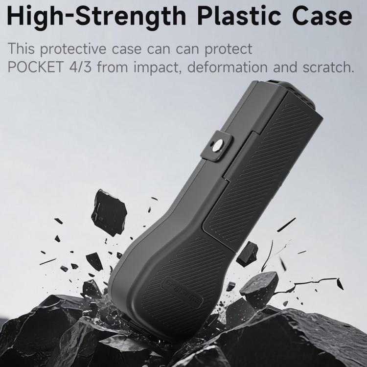 Custodia protettiva colorata Sunnylife per gimbal, guscio protettivo per fotocamera con porta filtri e scatola di conservazione, For DJI Osmo Pocket 4 / 3