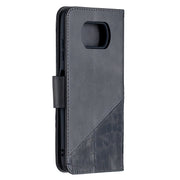 Custodia in pelle sintetica a vibrazione orizzontale con trama in coccodrillo abbinata con portafoglio, supporto e slot per carte, For Xiaomi Mi Poco X3