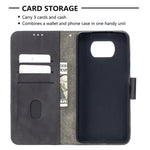 Custodia in pelle sintetica a vibrazione orizzontale con trama in coccodrillo abbinata con portafoglio, supporto e slot per carte, For Xiaomi Mi Poco X3