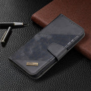 Custodia in pelle sintetica a vibrazione orizzontale con trama in coccodrillo abbinata con portafoglio, supporto e slot per carte, For Xiaomi Mi Poco X3