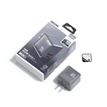 Caricabatterie rapido WK WP-U103 da 45 W con porte USB-C/Type-C e USB-A., US Plug, EU Plug, UK Plug