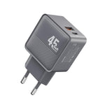 Caricabatterie rapido WK WP-U103 da 45 W con porte USB-C/Type-C e USB-A., US Plug, EU Plug, UK Plug
