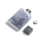 Caricabatterie rapido WK WP-U105 da 35 W con porte USB-C/Type-C e USB-A., US Plug, EU Plug, UK Plug