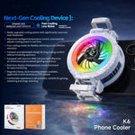 WK K6 - Sistema di raffreddamento per cellulari con controllo avanzato della temperatura, K6