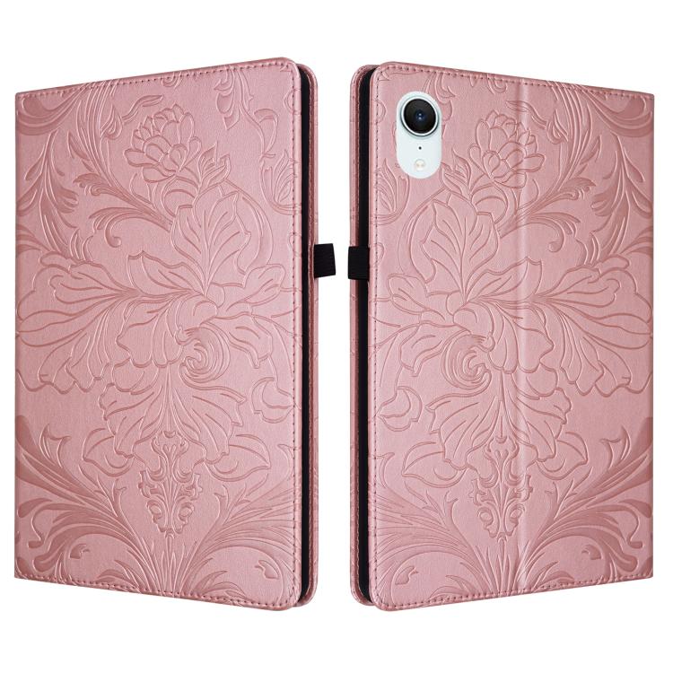 Custodia tablet in ecopelle con motivo floreale per iPad