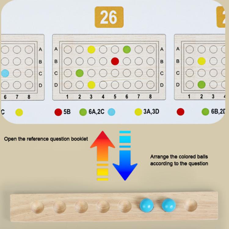 Cubo magico per bambini, puzzle di costruzioni in legno educativo