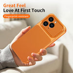 WANLONFENG Custodia per telefono in PC TPU con texture effetto pelle di agnello e 2 pellicole protettive per lo schermo incluse., For iPhone 14 Pro, For iPhone 14 Pro Max, For iPhone 13 Pro Max, For iPhone 13 Pro