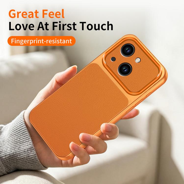 WANLONFENG Custodia per telefono in PC TPU con texture effetto pelle di agnello e 2 pellicole protettive per lo schermo incluse., For iPhone 13, For iPhone 12, For iPhone 12 Pro Max, For iPhone 12 Pro