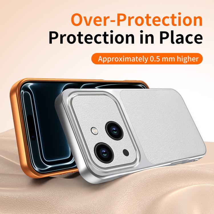 WANLONFENG Custodia per telefono in PC TPU con texture effetto pelle di agnello e 2 pellicole protettive per lo schermo incluse., For iPhone 13, For iPhone 12, For iPhone 12 Pro Max, For iPhone 12 Pro
