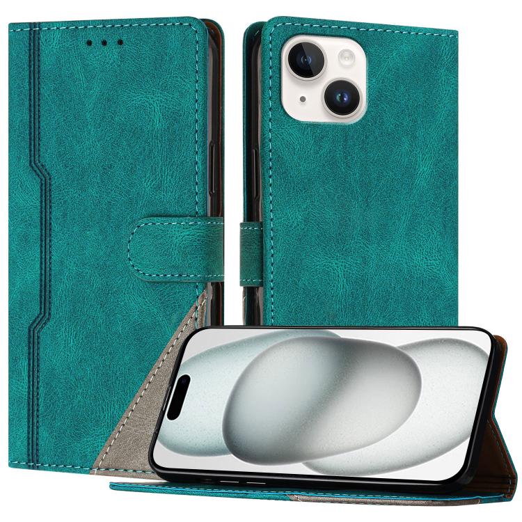 Custodia per telefono in ecopelle con fibbia in tinta, For iPhone 15, For iPhone 14 Plus, For iPhone 14 / 13, For iPhone 14 Pro