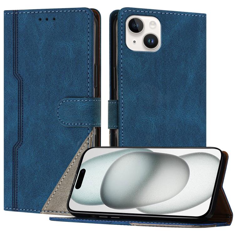 Custodia per telefono in ecopelle con fibbia in tinta, For iPhone 15, For iPhone 14 Plus, For iPhone 14 / 13, For iPhone 14 Pro
