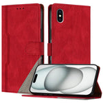 Custodia per telefono in ecopelle con fibbia in tinta, For iPhone XR, For iPhone XS Max, For iPhone 8 Plus / 7 Plus