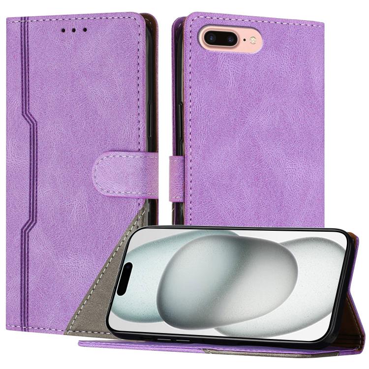Custodia per telefono in ecopelle con fibbia in tinta, For iPhone XR, For iPhone XS Max, For iPhone 8 Plus / 7 Plus