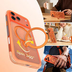 Custodia per telefono con supporto magnetico della serie Mutura ArtShield, For iPhone 17 Pro Max, For iPhone 17 Pro