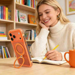 Custodia per telefono con supporto magnetico della serie Mutura ArtShield, For iPhone 17 Pro Max, For iPhone 17 Pro