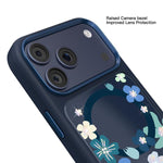 Custodia magnetica per telefono della serie "Mutura Flora Story"., For iPhone 17 Pro Max, For iPhone 17 Pro