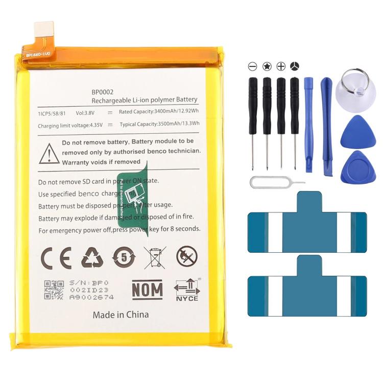 Batteria 3400mAh BP0002 compatibile Benco