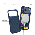 Custodia magnetica per telefono della serie Mutura Graffiti, For iPhone 17 Pro Max, For iPhone 17 Pro